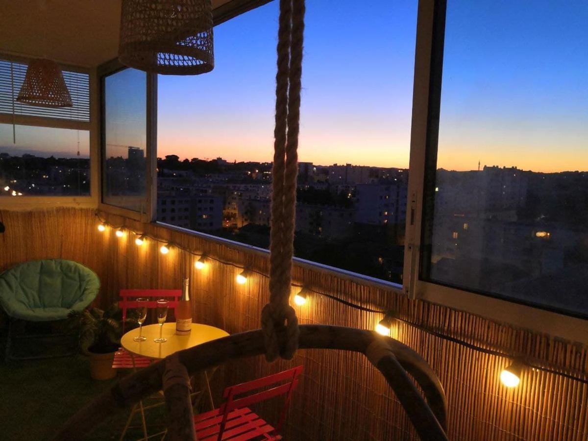 Smile Home-Nid Panoramique Vue Wow ! Spadeco - Loungezen - Terrasse Ensoleillee - Arrivee Autonome - Netflix - Emplacement Ideal - Lumineux - Renove A Neuf - Wifi Fibre - Montpellier Exteriör bild