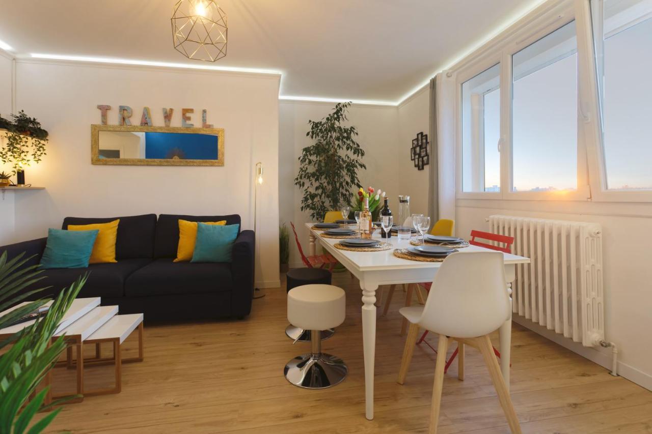 Smile Home-Nid Panoramique Vue Wow ! Spadeco - Loungezen - Terrasse Ensoleillee - Arrivee Autonome - Netflix - Emplacement Ideal - Lumineux - Renove A Neuf - Wifi Fibre - Montpellier Exteriör bild
