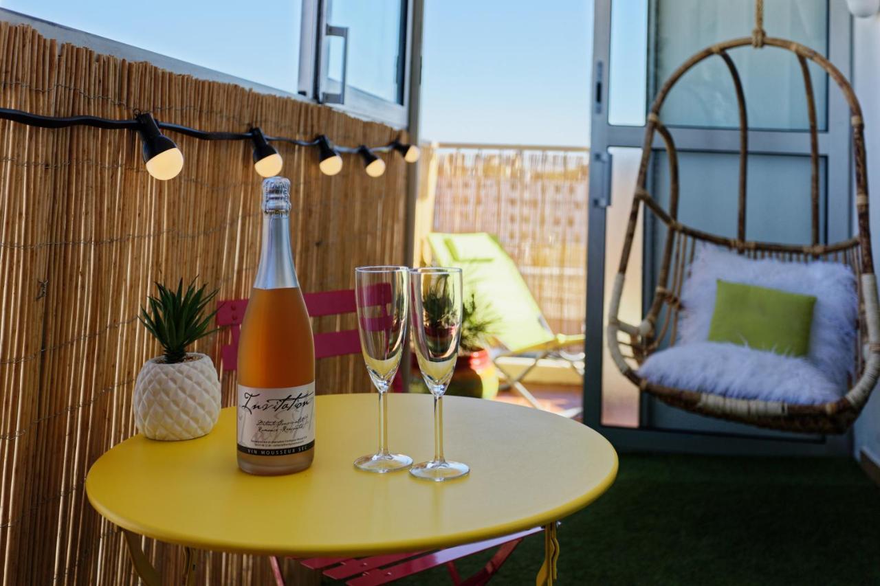 Smile Home-Nid Panoramique Vue Wow ! Spadeco - Loungezen - Terrasse Ensoleillee - Arrivee Autonome - Netflix - Emplacement Ideal - Lumineux - Renove A Neuf - Wifi Fibre - Montpellier Exteriör bild